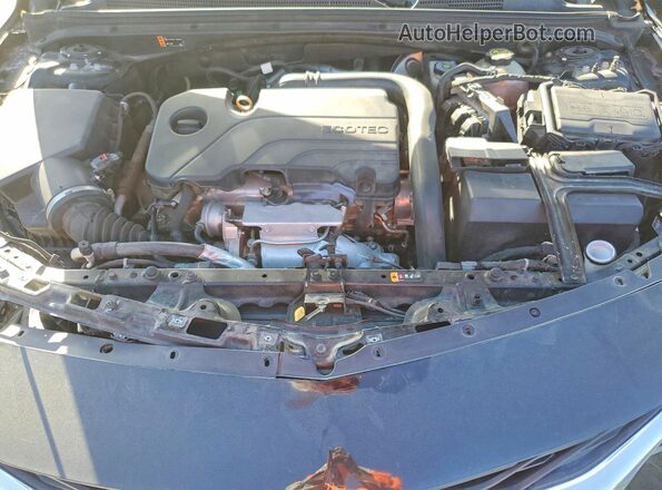 1G1ZD5ST5LF032128 2020 CHEVROLET MALIBU Черный Вид задней части салона