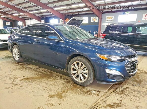 1G1ZD5ST5LF047244 2020 CHEVROLET MALIBU Синий Передняя правая четверть