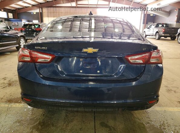 1G1ZD5ST5LF047244 2020 CHEVROLET MALIBU Синий Вид сзади