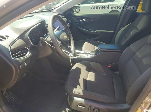 1G1ZD5ST5LF061466 2020 CHEVROLET MALIBU Brown Widok wnętrza z przodu