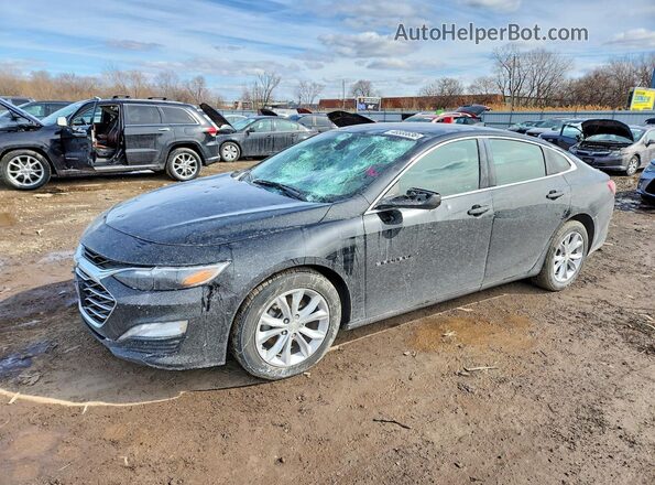 1G1ZD5ST5LF093947 2020 CHEVROLET MALIBU Black Przód lewy