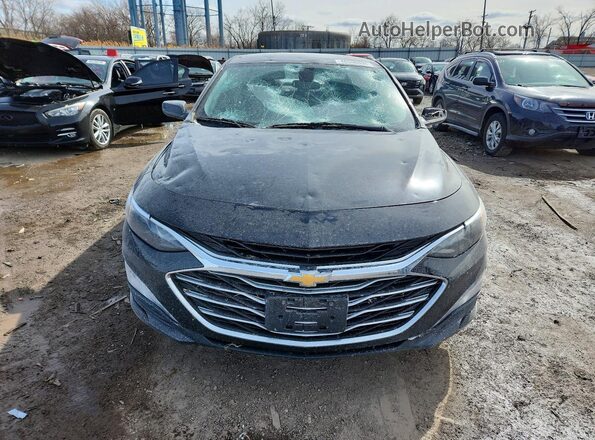 1G1ZD5ST5LF093947 2020 CHEVROLET MALIBU Black Widok z przodu