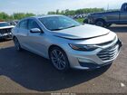 2021 Chevrolet Malibu Fwd Lt Silver vin: 1G1ZD5ST5MF054471