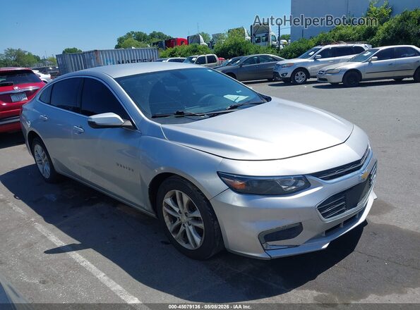 1G1ZD5ST6JF153747 2018 CHEVROLET MALIBU Серебряный Вид задней части салона