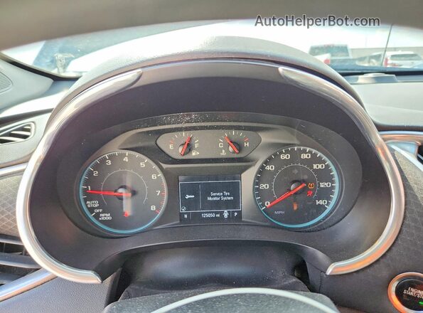 1G1ZD5ST6LF092015 2020 CHEVROLET MALIBU Black Widok zestawu wskaźników