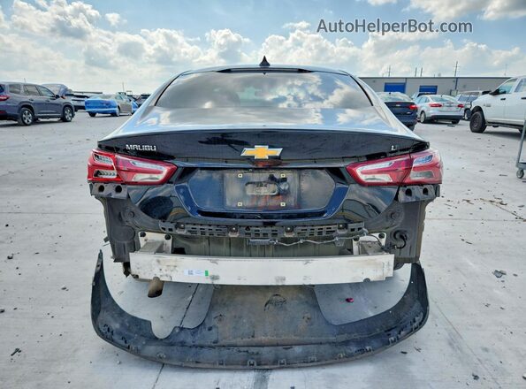 1G1ZD5ST6LF092015 2020 CHEVROLET MALIBU Black Widok z tyłu