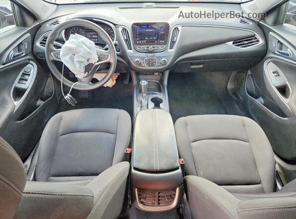 1G1ZD5ST6LF092015 2020 CHEVROLET MALIBU Black Widok deski rozdzielczej
