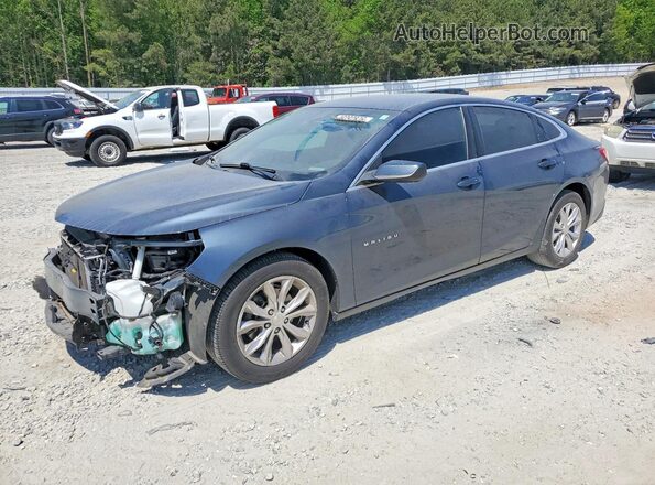 1G1ZD5ST6LF094945 2020 CHEVROLET MALIBU Серый Передняя левая четверть