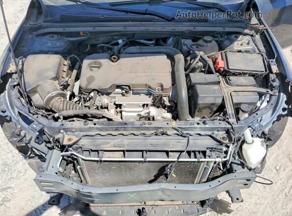 1G1ZD5ST6LF094945 2020 CHEVROLET MALIBU Серый Вид задней части салона