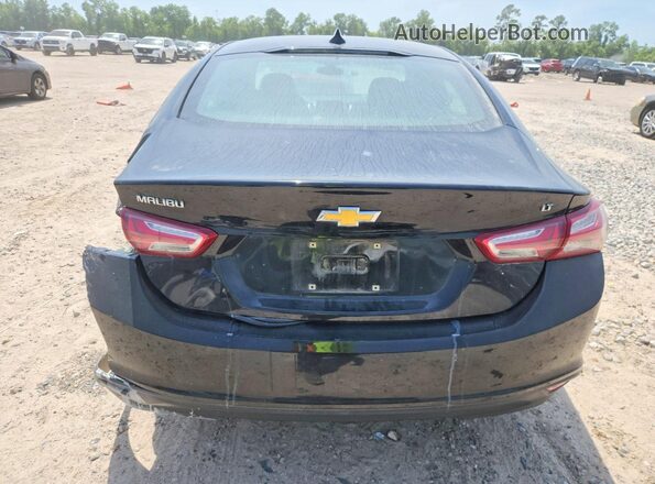1G1ZD5ST6MF028073 2021 CHEVROLET MALIBU Black Widok z tyłu