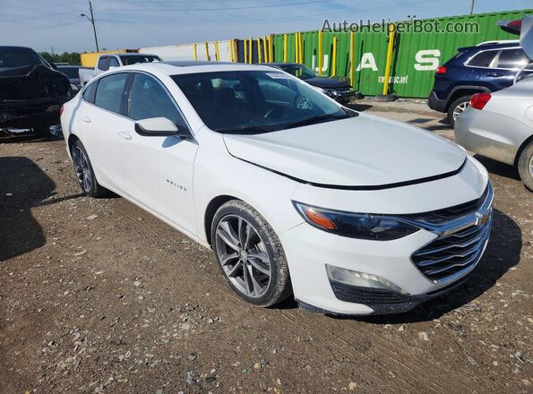 1G1ZD5ST6NF163376 2022 CHEVROLET MALIBU Белый Передняя правая четверть