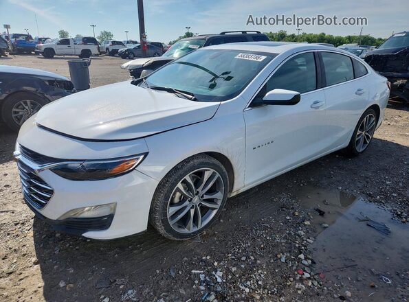 1G1ZD5ST6NF163376 2022 CHEVROLET MALIBU Белый Передняя левая четверть