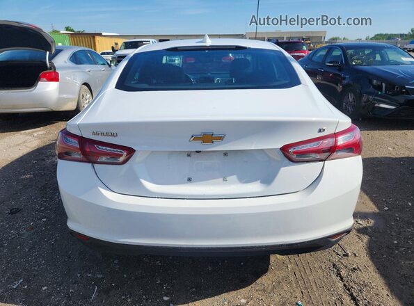 1G1ZD5ST6NF163376 2022 CHEVROLET MALIBU Белый Вид сзади