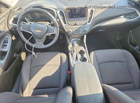 1G1ZD5ST6NF163376 2022 CHEVROLET MALIBU Белый Вид панели приборов
