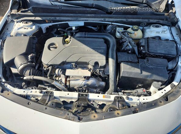1G1ZD5ST6NF163376 2022 CHEVROLET MALIBU Белый Вид задней части салона