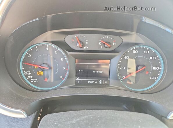 1G1ZD5ST7LF004685 2020 CHEVROLET MALIBU Серый Вид щитка приборов