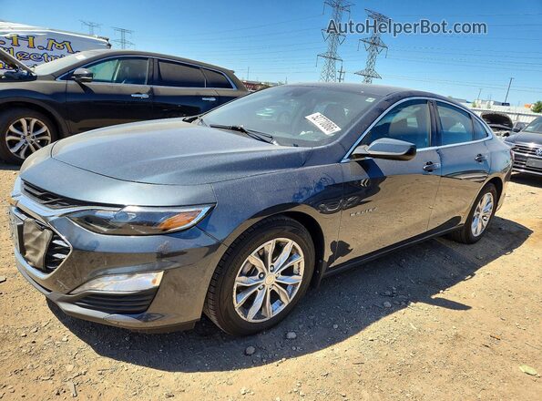 1G1ZD5ST7LF004685 2020 CHEVROLET MALIBU Серый Передняя левая четверть