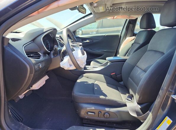 1G1ZD5ST7LF004685 2020 CHEVROLET MALIBU Серый Вид салона спереди
