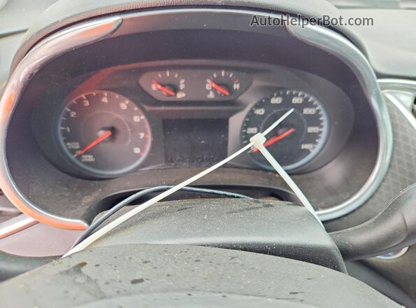 1G1ZD5ST7LF066734 2020 CHEVROLET MALIBU Черный Вид щитка приборов