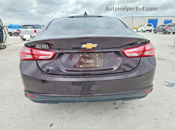 1G1ZD5ST7LF066734 2020 CHEVROLET MALIBU Черный Вид сзади