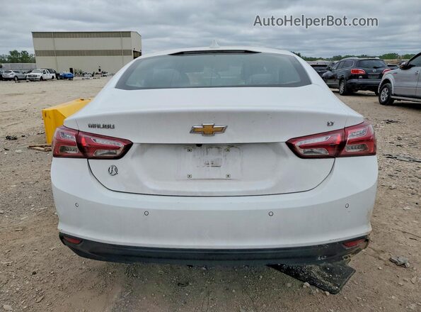 1G1ZD5ST7MF012464 2021 CHEVROLET MALIBU White Widok z tyłu