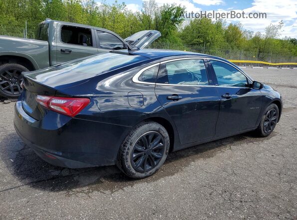 1G1ZD5ST7MF075645 2021 CHEVROLET MALIBU Black Tył prawy