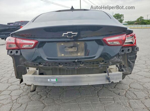 1G1ZD5ST7NF146540 2022 CHEVROLET MALIBU Черный Вид сзади