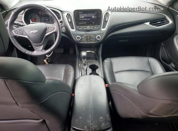 1G1ZD5ST7NF146540 2022 CHEVROLET MALIBU Черный Вид панели приборов