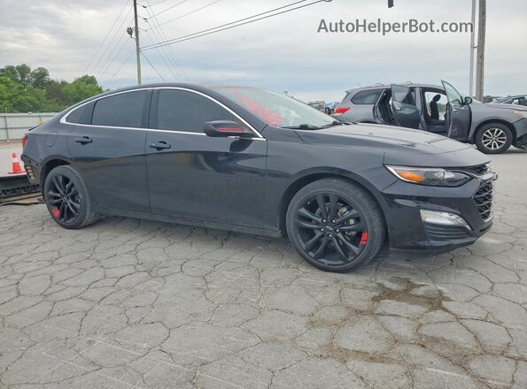 1G1ZD5ST7NF146540 2022 CHEVROLET MALIBU Черный Передняя правая четверть