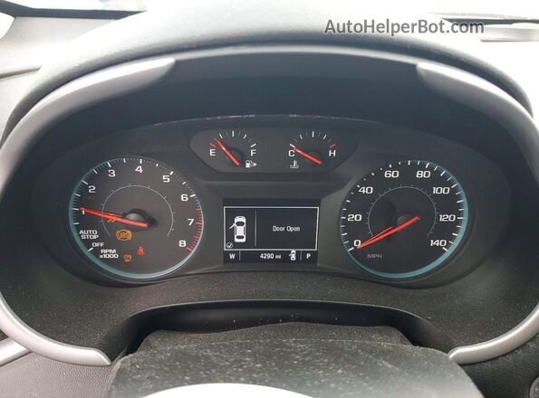 1G1ZD5ST7RF157883 2024 CHEVROLET MALIBU Черный Вид щитка приборов