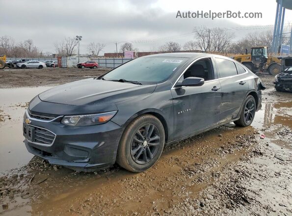 1G1ZD5ST8JF132544 2018 CHEVROLET MALIBU Черный Передняя левая четверть