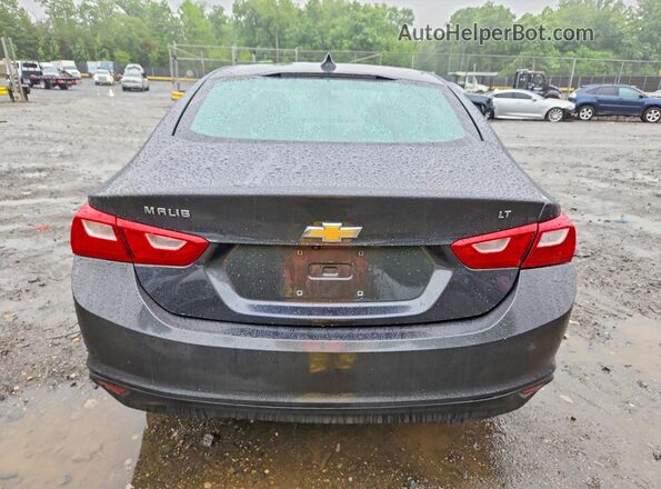 1G1ZD5ST8JF144516 2018 CHEVROLET MALIBU Серый Вид сзади