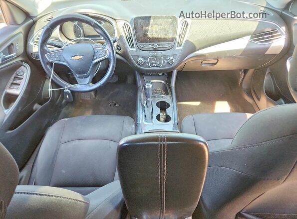 1G1ZD5ST8JF228416 2018 CHEVROLET MALIBU Black წინა პანელის ხედი