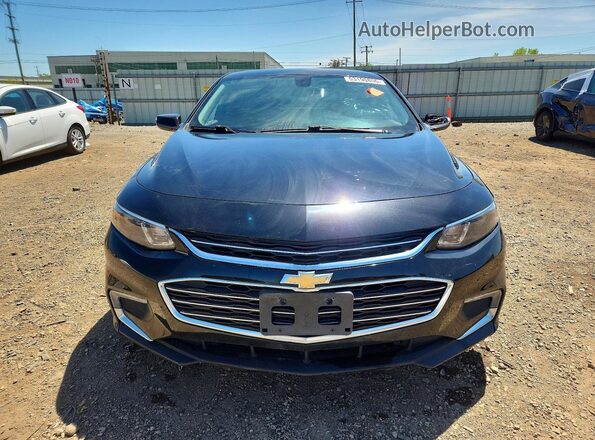1G1ZD5ST8JF228416 2018 CHEVROLET MALIBU Black წინა ხედი