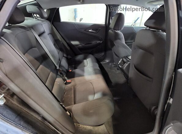 1G1ZD5ST8LF086832 2020 CHEVROLET MALIBU Black Հետևի նստատեղերի տեսք