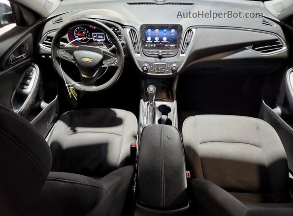 1G1ZD5ST8LF086832 2020 CHEVROLET MALIBU Black Առջևի վահանակի տեսք