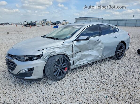 1G1ZD5ST8LF154658 2020 CHEVROLET MALIBU Silver Przód lewy