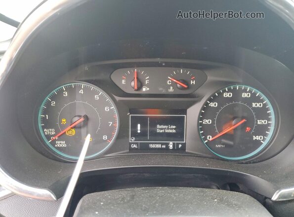1G1ZD5ST8MF026356 2021 CHEVROLET MALIBU Серебряный Вид щитка приборов