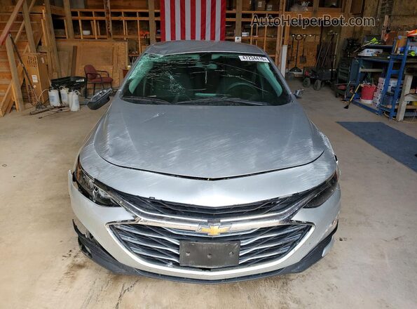 1G1ZD5ST8MF030066 2021 CHEVROLET MALIBU Серебряный Вид спереди