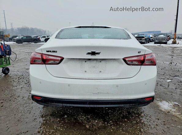 1G1ZD5ST8MF032223 2021 CHEVROLET MALIBU Белый Вид сзади