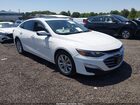 2021 Chevrolet Malibu Fwd Lt Белый vin: 1G1ZD5ST8MF046476