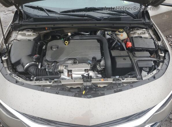 1G1ZD5ST8NF176212 2022 CHEVROLET MALIBU Золотой Вид задней части салона