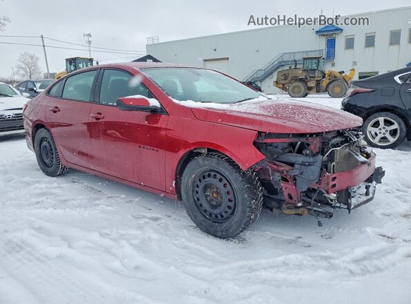 1G1ZD5ST9KF220147 2019 CHEVROLET MALIBU Красный Передняя правая четверть
