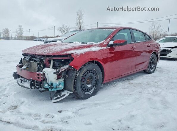 1G1ZD5ST9KF220147 2019 CHEVROLET MALIBU Красный Передняя левая четверть