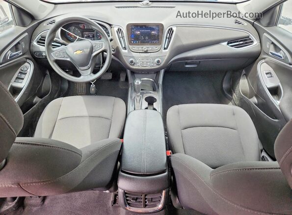 1G1ZD5ST9LF106957 2020 CHEVROLET MALIBU Белый Вид панели приборов