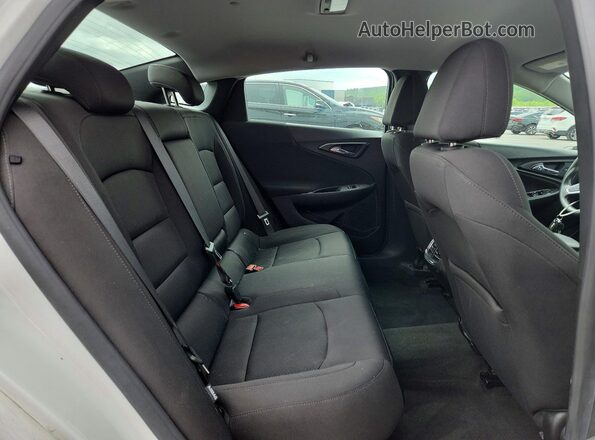 1G1ZD5ST9LF106957 2020 CHEVROLET MALIBU Белый Вид задних сидений