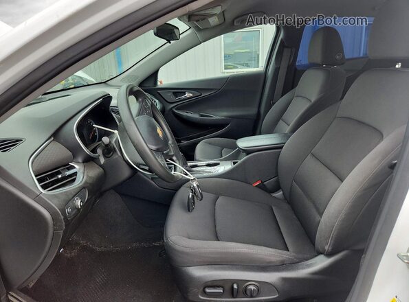 1G1ZD5ST9LF106957 2020 CHEVROLET MALIBU Белый Вид салона спереди