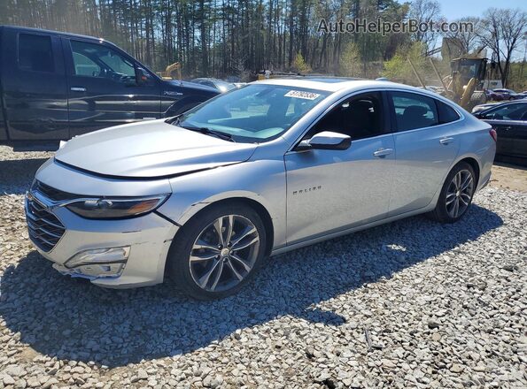 1G1ZD5ST9MF018430 2021 CHEVROLET MALIBU Silver Przód lewy