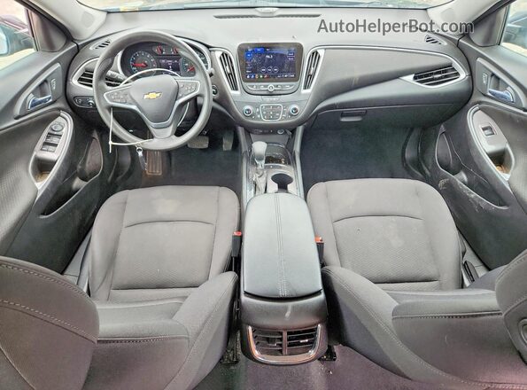 1G1ZD5ST9NF175392 2022 CHEVROLET MALIBU Blue Widok deski rozdzielczej