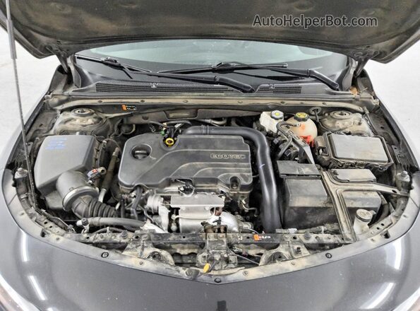 1G1ZD5ST9PF190882 2023 CHEVROLET MALIBU Черный Вид задней части салона